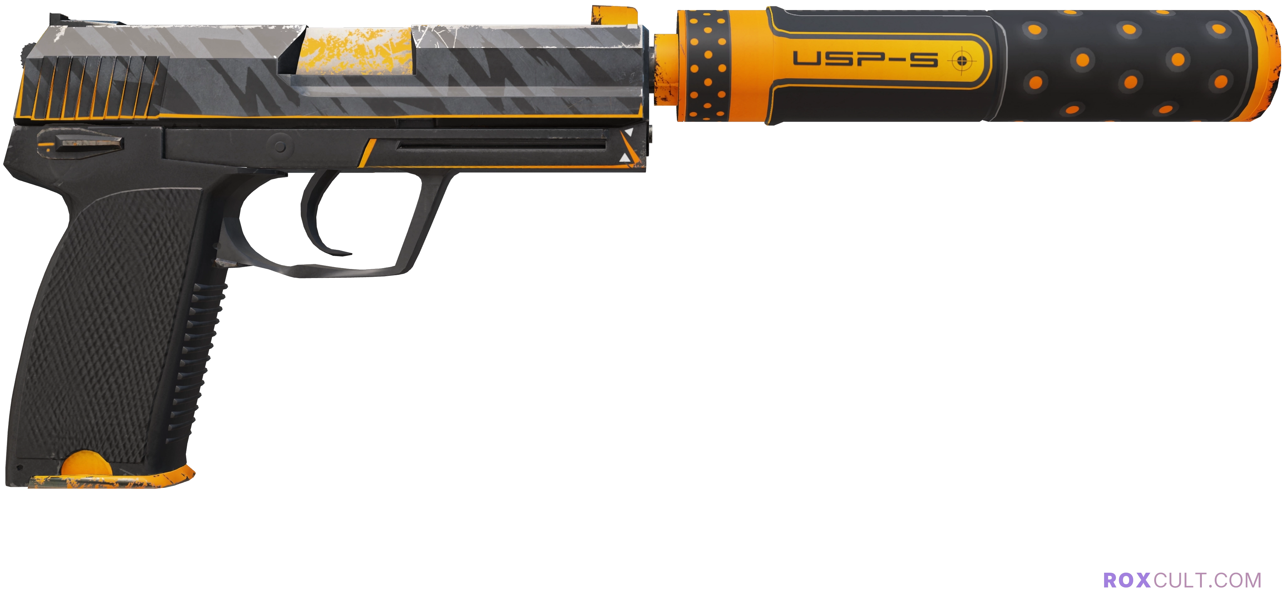 USP-S | Orion (Factory New) — rox (Holo) Antwerp 2022 craft, backside view