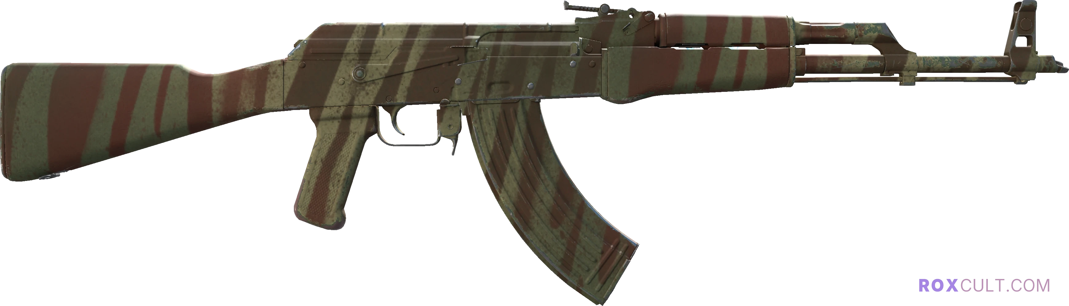 AK-47 | Predator (Minimal Wear) — rox (Holo) Antwerp 2022 craft, backside view