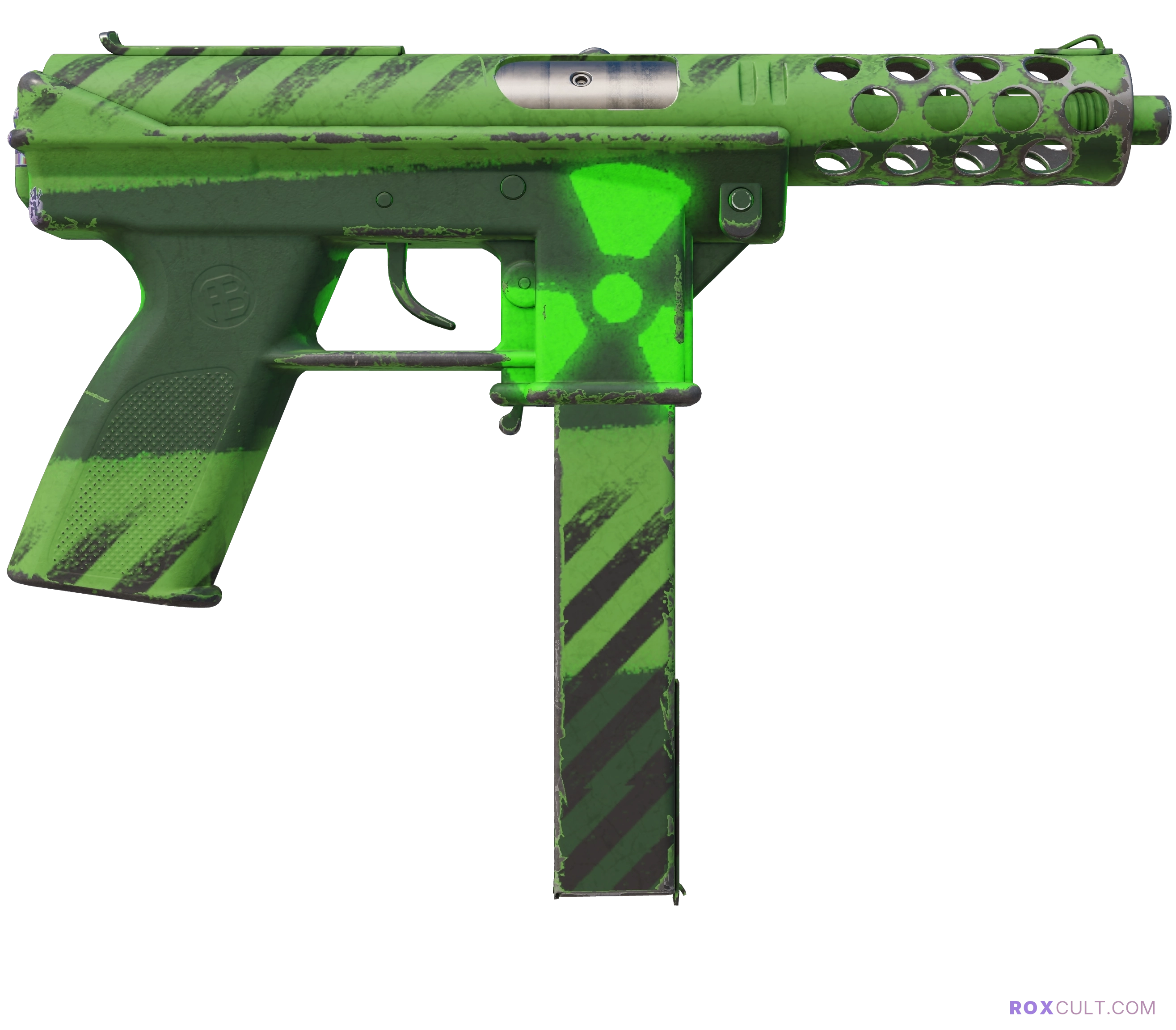 Tec-9 | Nuclear Threat (Minimal Wear) — rox (Holo) Antwerp 2022 craft, backside view