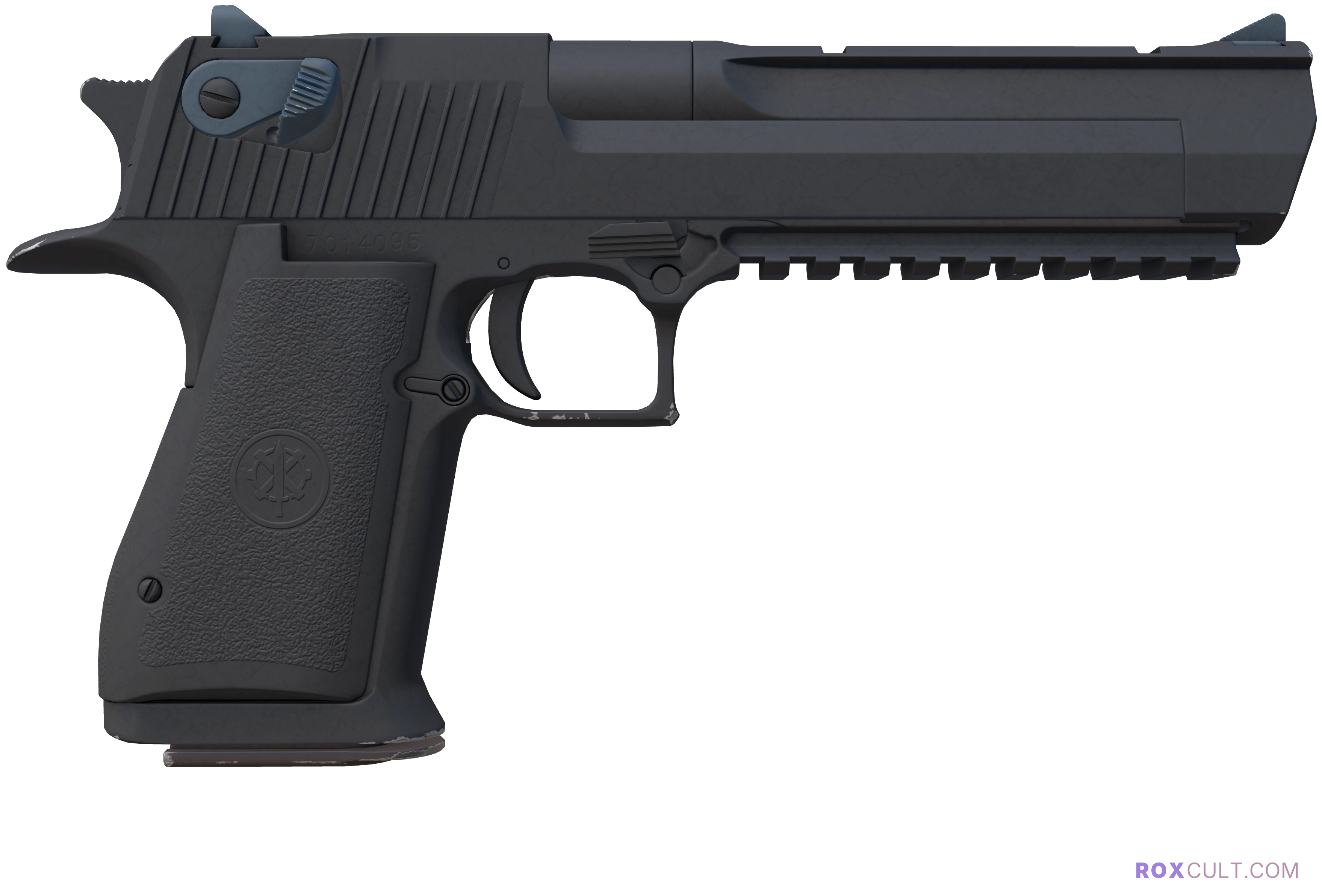Desert Eagle | Night (Factory New) — rox (Holo) Antwerp 2022 craft, backside view