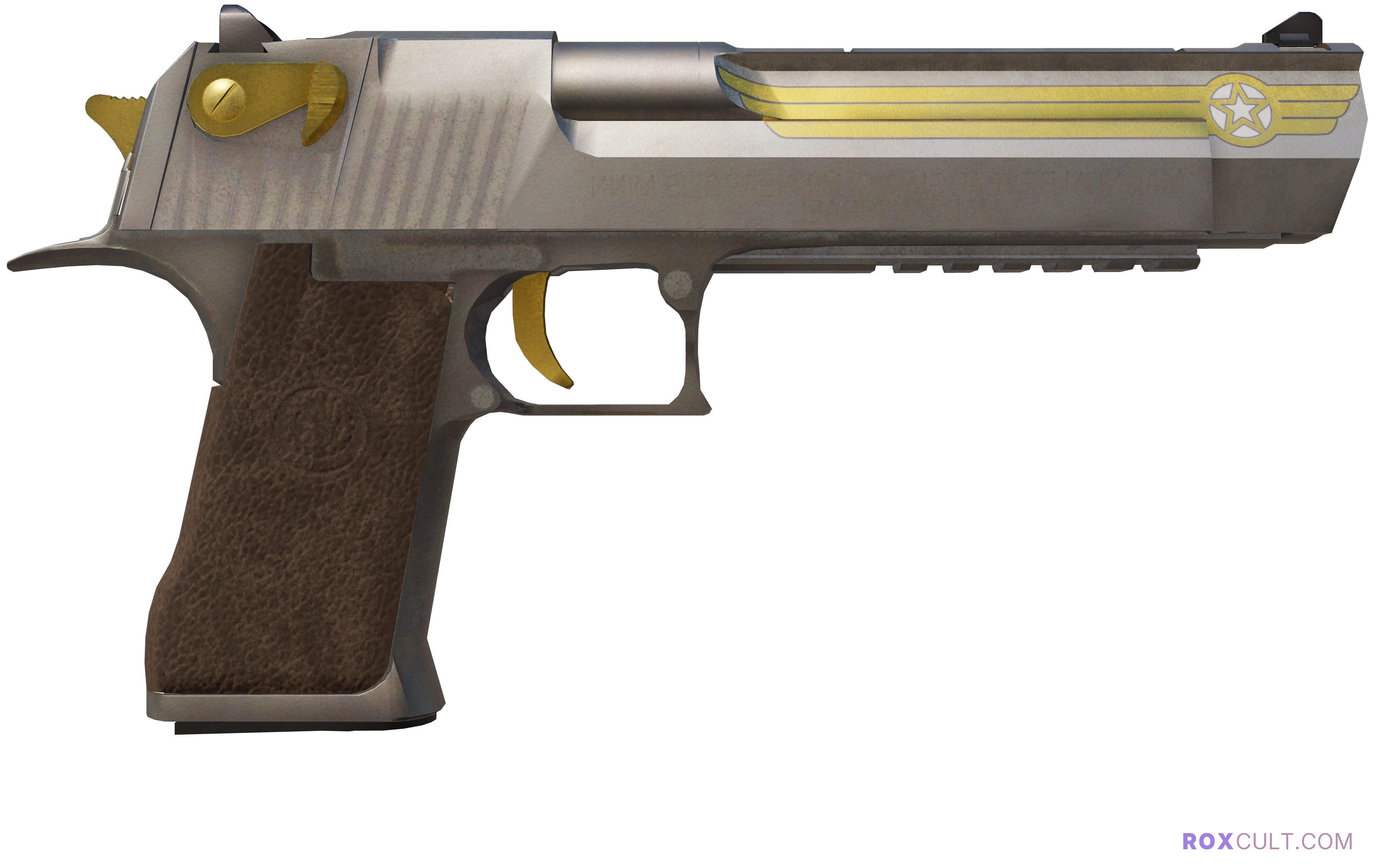 Desert Eagle | Pilot (Field-Tested) — rox (Holo) Antwerp 2022 craft, backside view