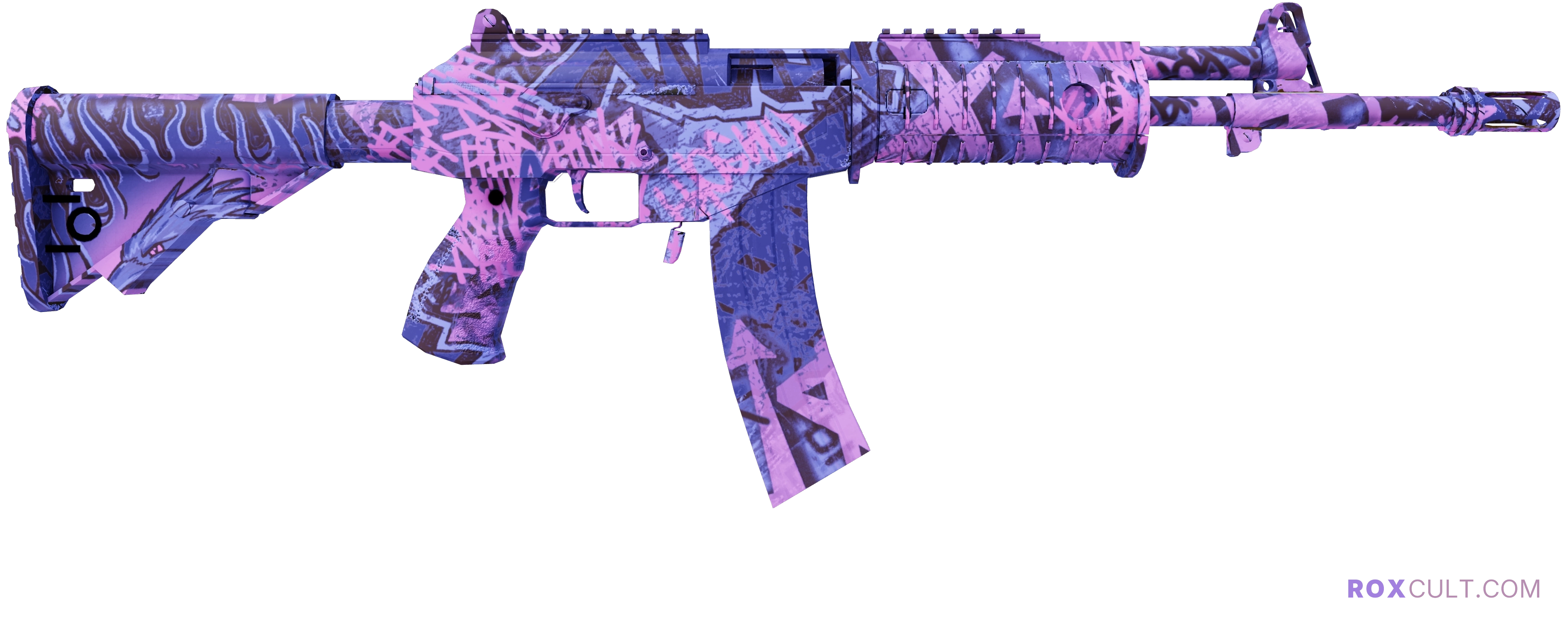 Galil AR | Phoenix Blacklight (Factory New) — rox (Holo) Antwerp 2022 craft, backside view
