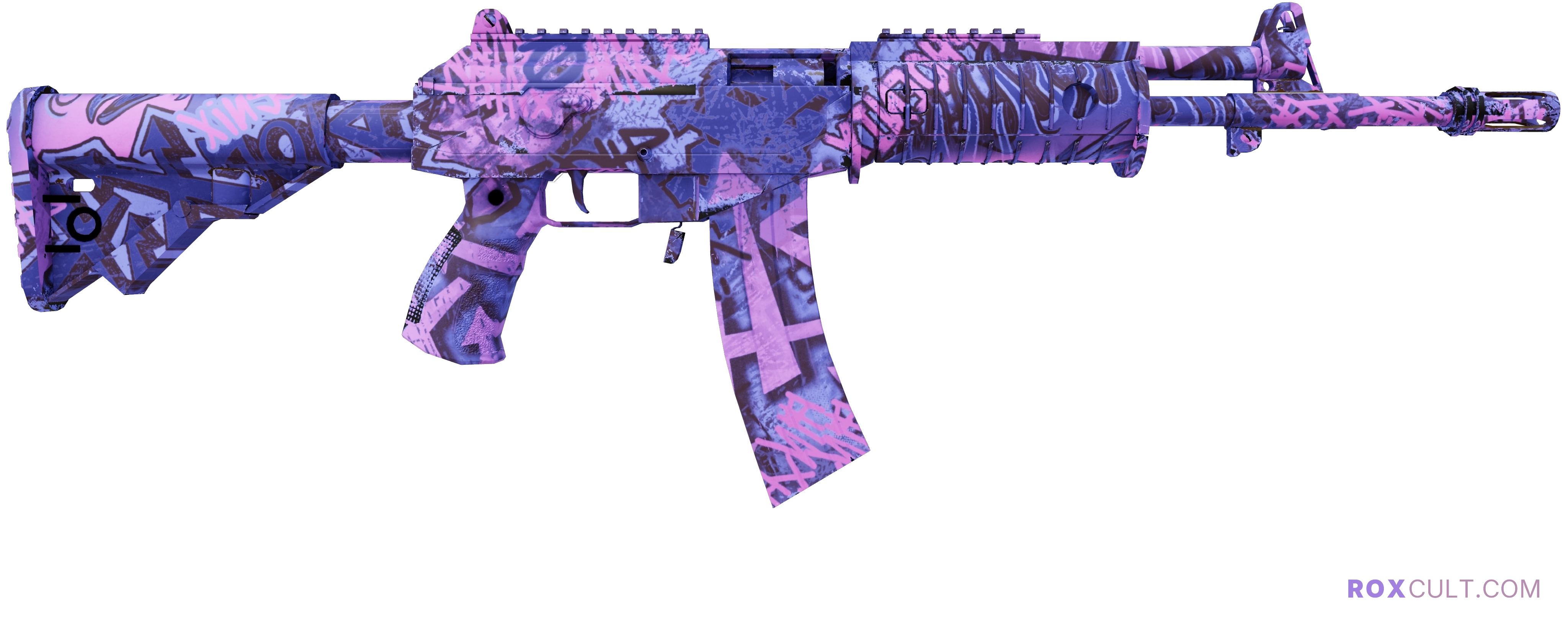 Galil AR | Phoenix Blacklight (Factory New) — rox (Holo) Antwerp 2022 craft, backside view