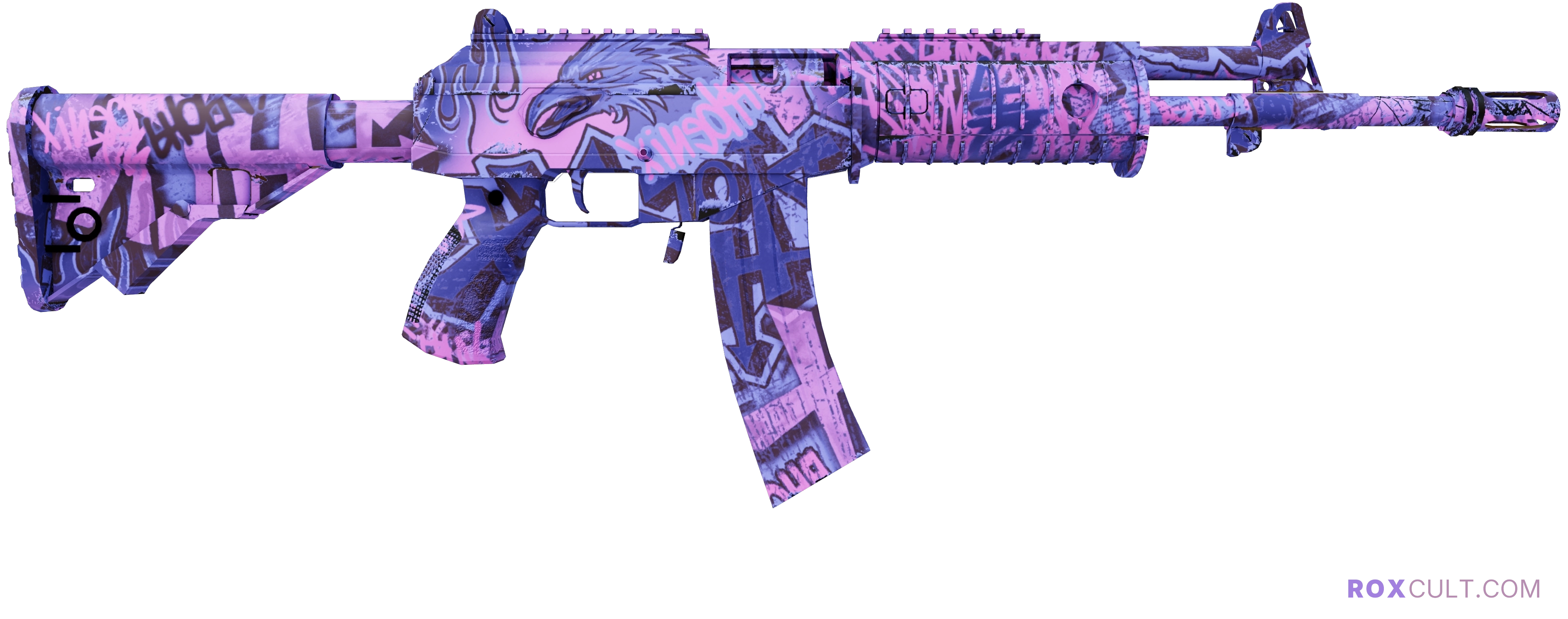 Galil AR | Phoenix Blacklight (Factory New) — rox (Holo) Antwerp 2022 craft, backside view
