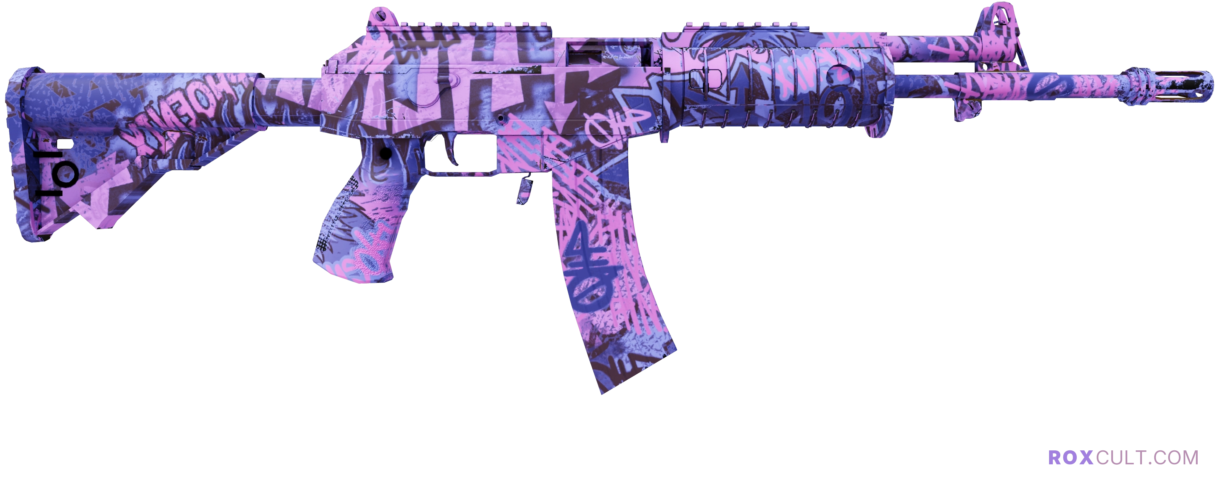 Galil AR | Phoenix Blacklight (Factory New) — rox (Holo) Antwerp 2022 craft, backside view
