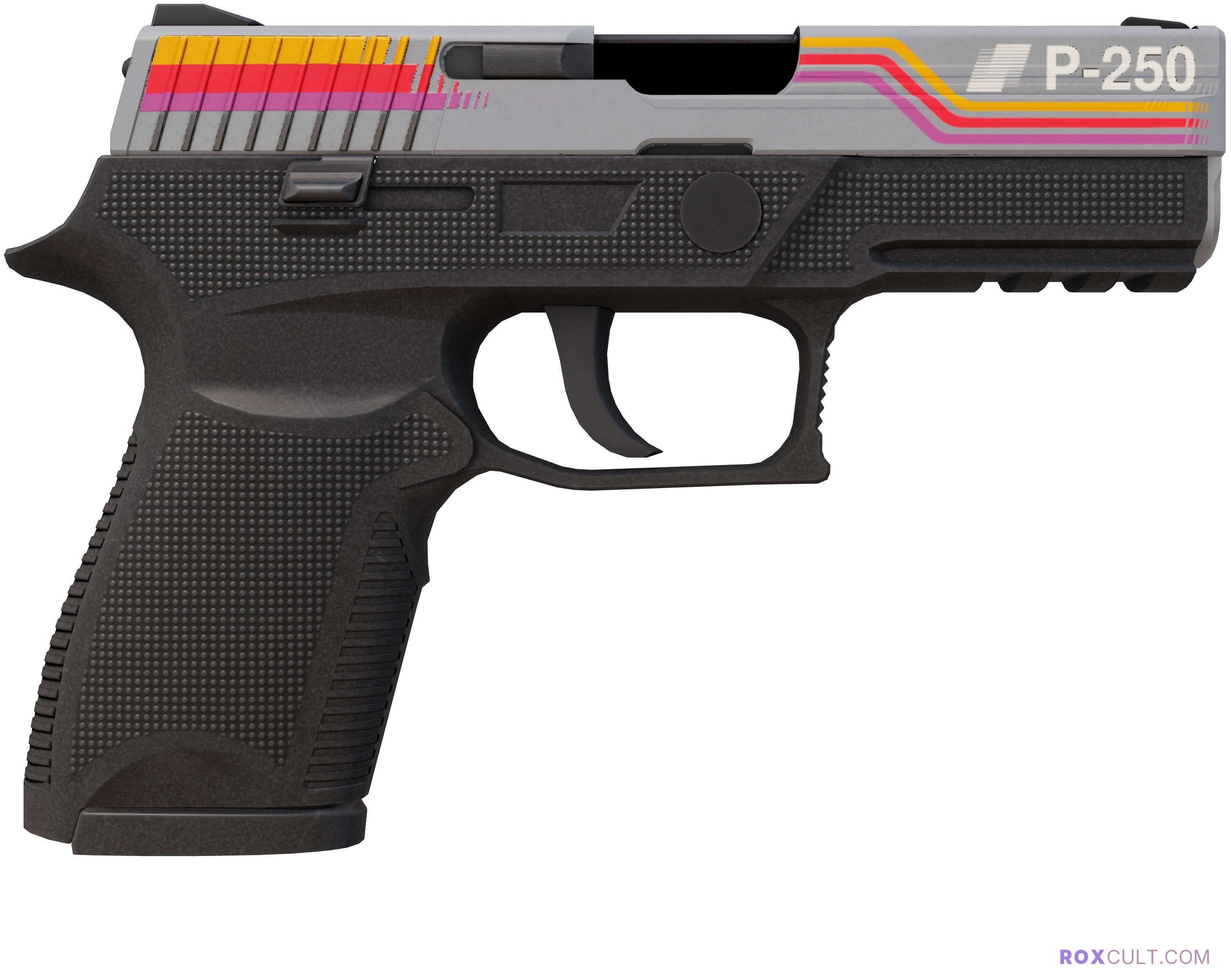 P250 | Cassette (Factory New) — rox (Holo) Antwerp 2022 craft, backside view