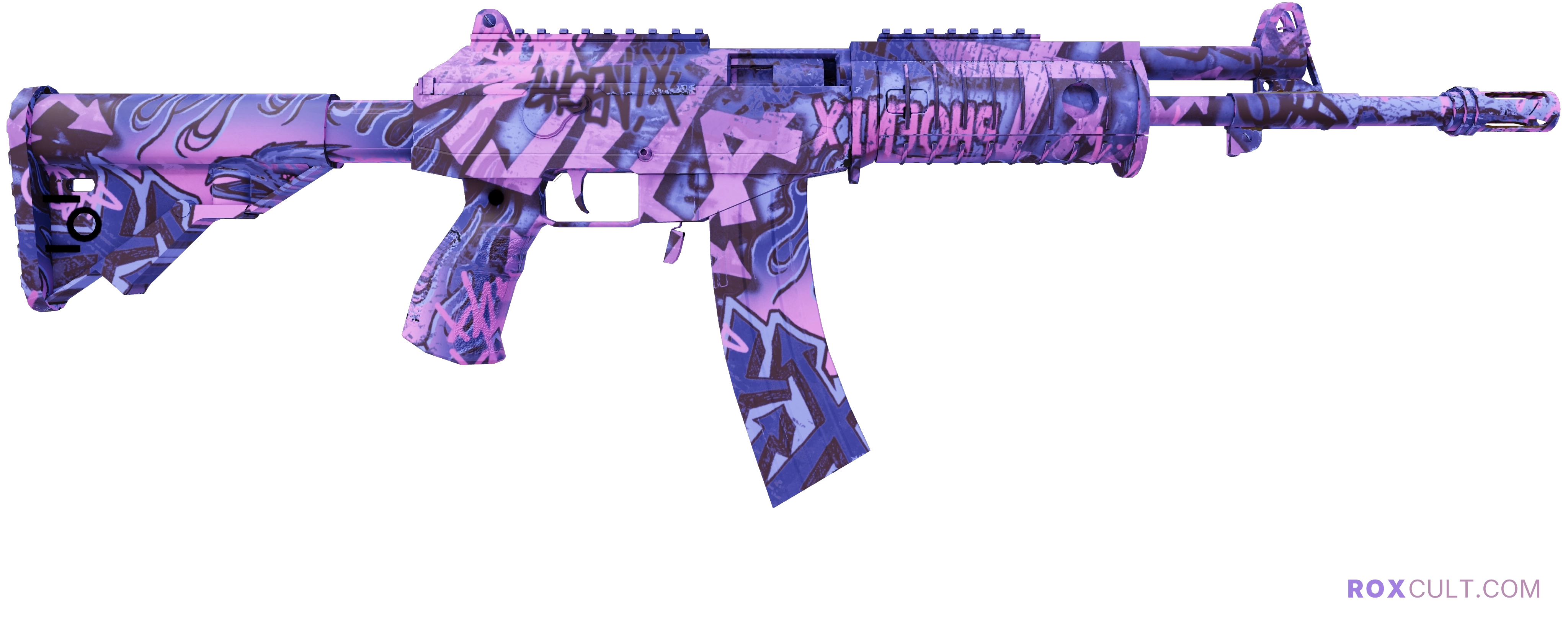 Galil AR | Phoenix Blacklight (Factory New) — rox (Holo) Antwerp 2022 craft, backside view