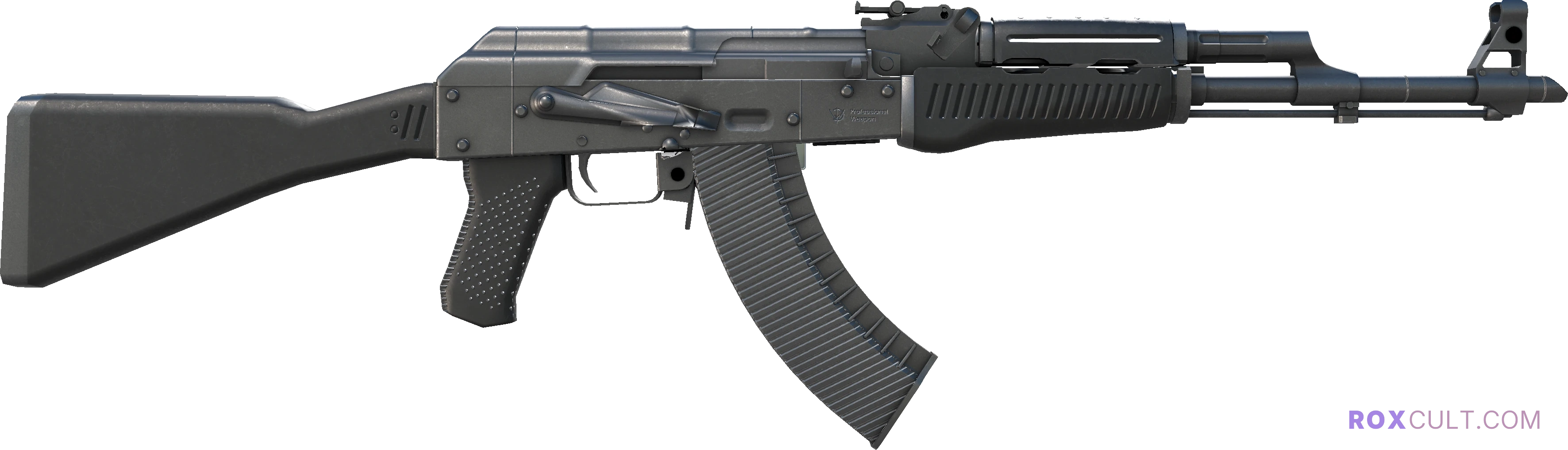 StatTrak™ AK-47 | Slate (Factory New) — rox (Holo) Antwerp 2022 craft, backside view