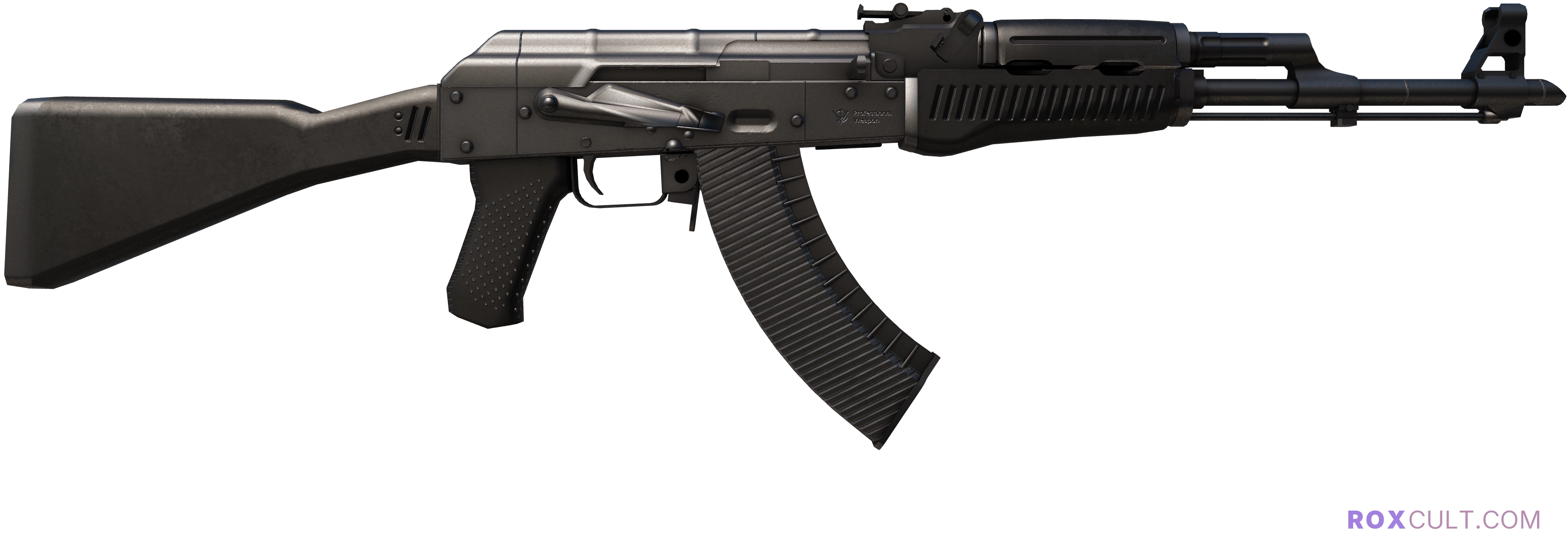 StatTrak™ AK-47 | Slate (Factory New) — rox (Holo) Antwerp 2022 craft, backside view