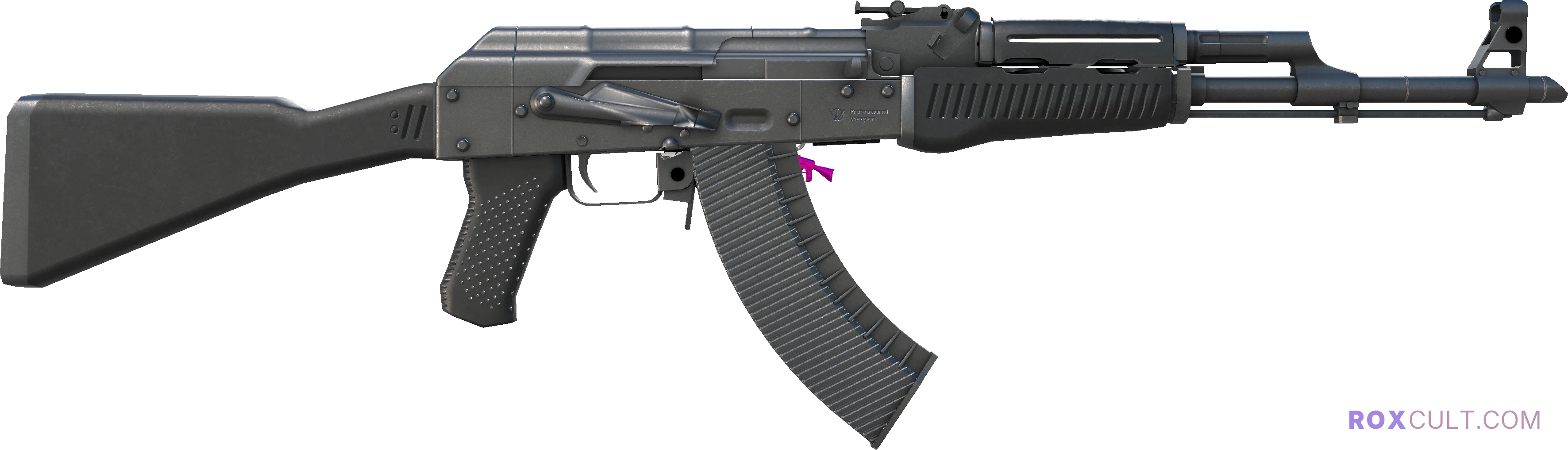 StatTrak™ AK-47 | Slate (Factory New) — rox (Holo) Antwerp 2022 craft, backside view