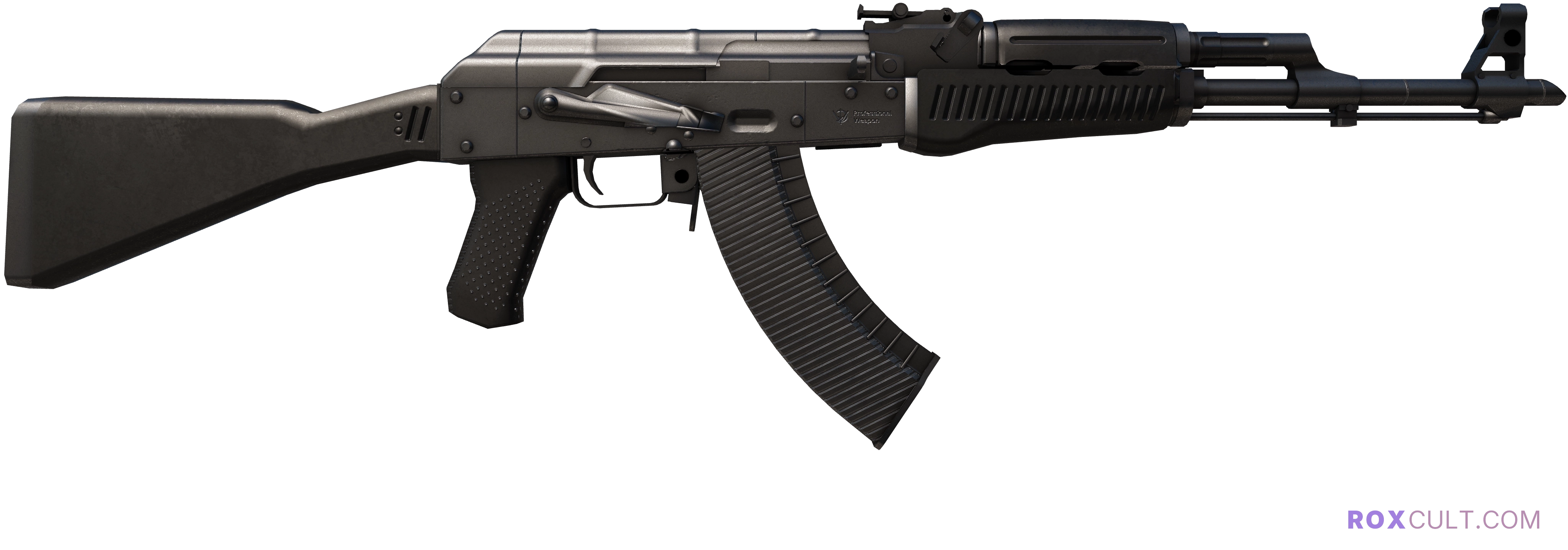StatTrak™ AK-47 | Slate (Factory New) — rox (Holo) Antwerp 2022 craft, backside view