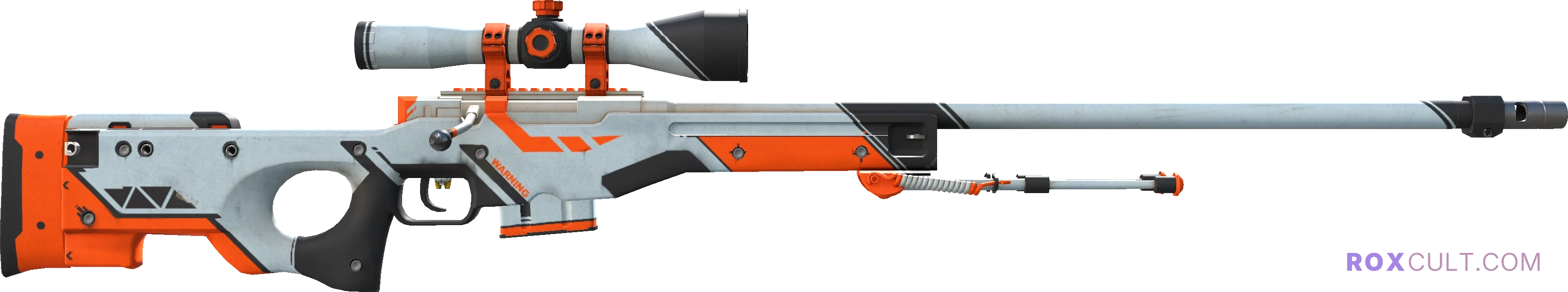 AWP | Asiimov (Field-Tested) — rox (Holo) Antwerp 2022 craft, backside view