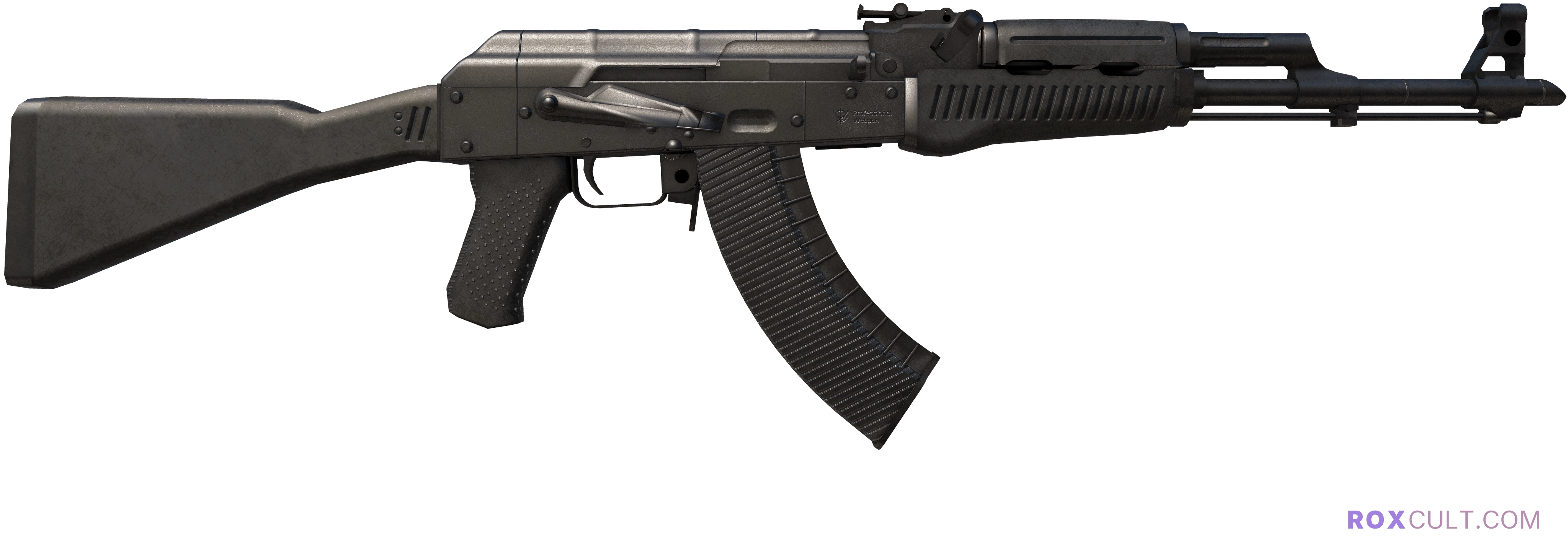 StatTrak™ AK-47 | Slate (Field-Tested) — rox (Holo) Antwerp 2022 craft, backside view