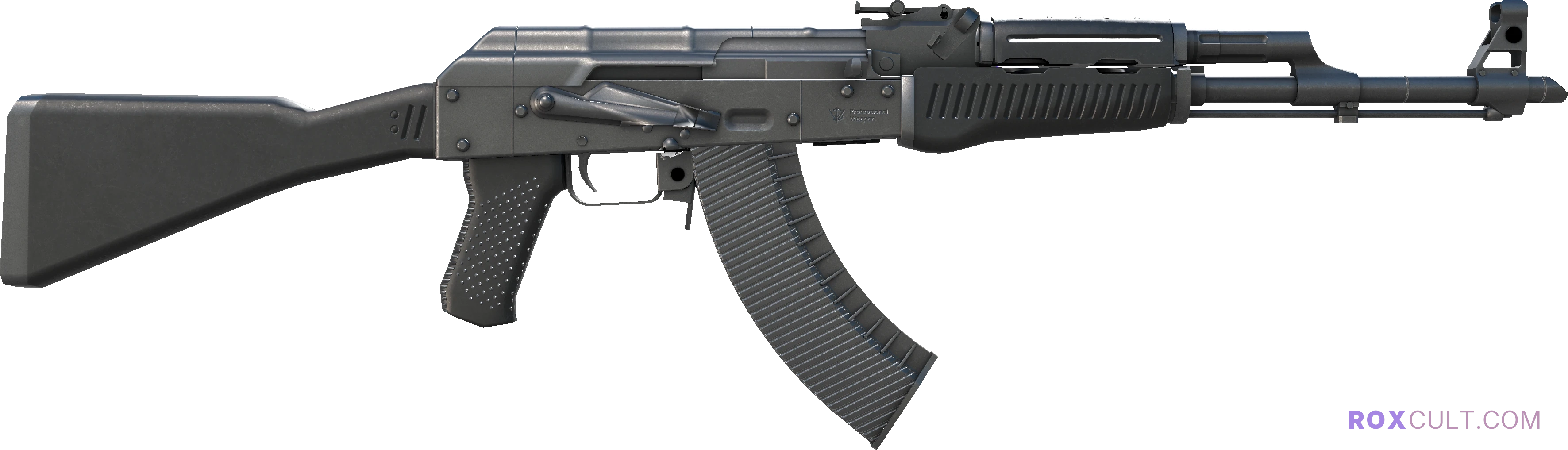 StatTrak™ AK-47 | Slate (Factory New) — rox (Holo) Antwerp 2022 craft, backside view
