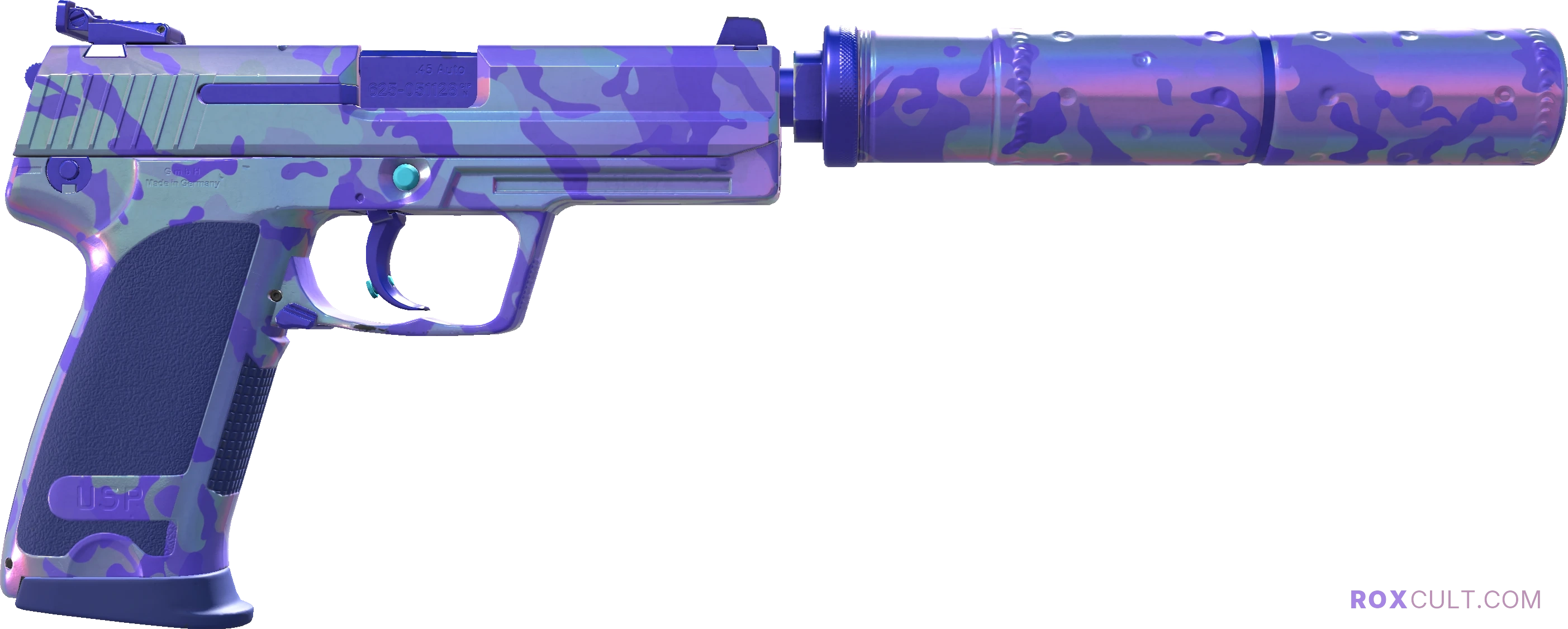 USP-S | Sleeping Potion (Factory New) — rox (Holo) Antwerp 2022 craft, backside view