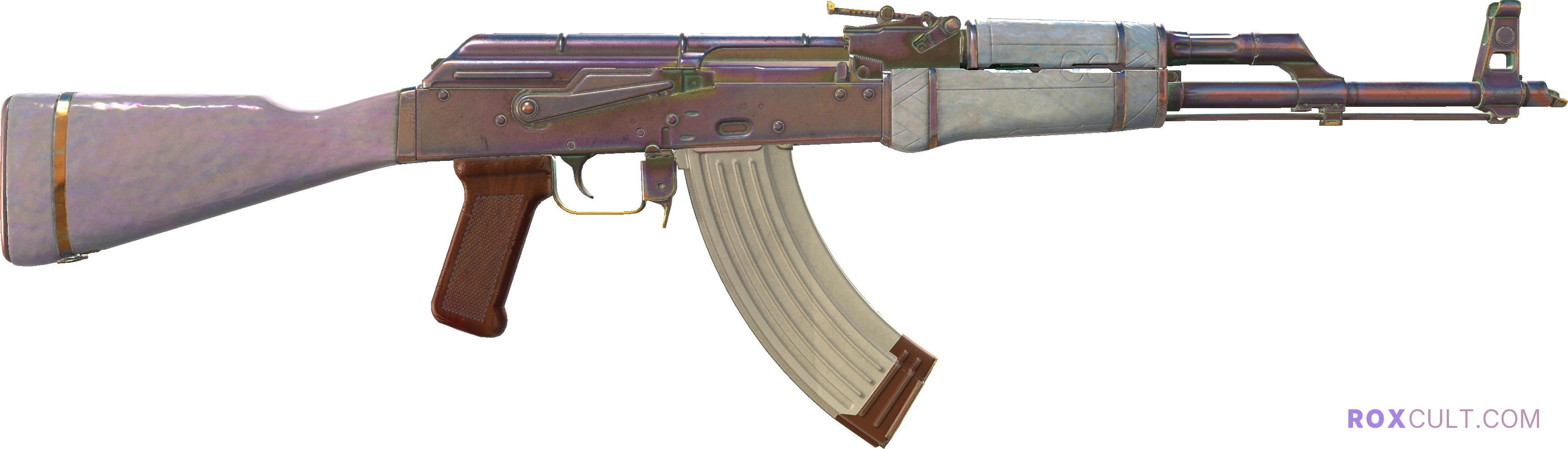 AK-47 | Aphrodite (Factory New) — rox (Holo) Antwerp 2022 craft, backside view