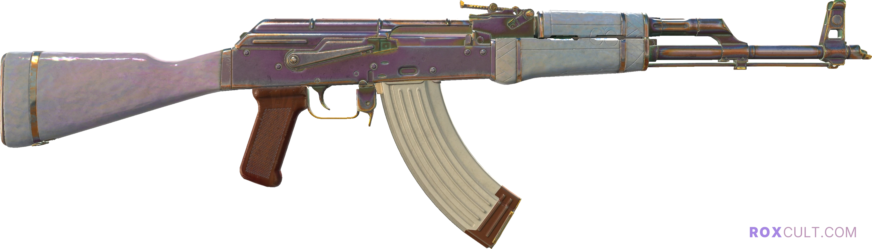 AK-47 | Aphrodite (Minimal Wear) — rox (Holo) Antwerp 2022 craft, backside view