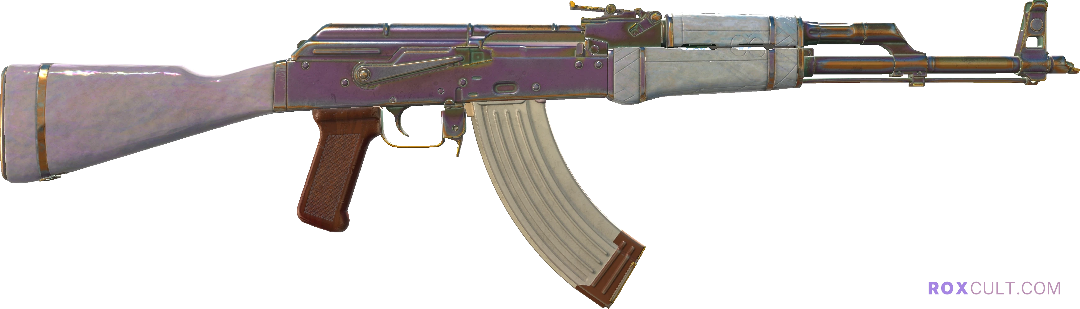 AK-47 | Aphrodite (Minimal Wear) — rox (Holo) Antwerp 2022 craft, backside view