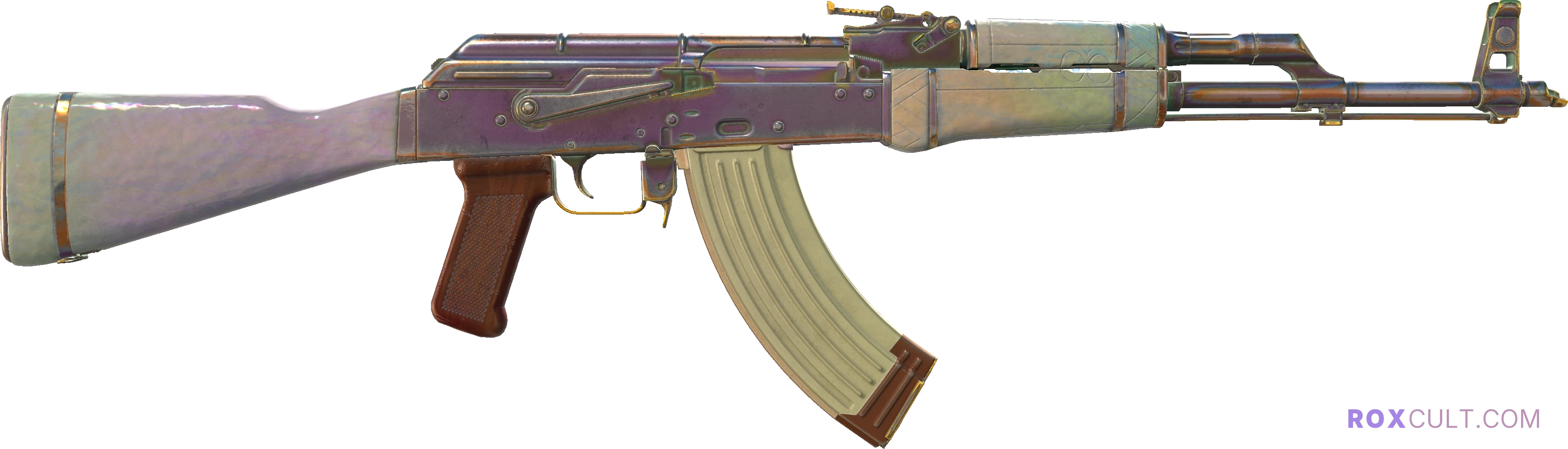 AK-47 | Aphrodite (Factory New) — rox (Holo) Antwerp 2022 craft, backside view