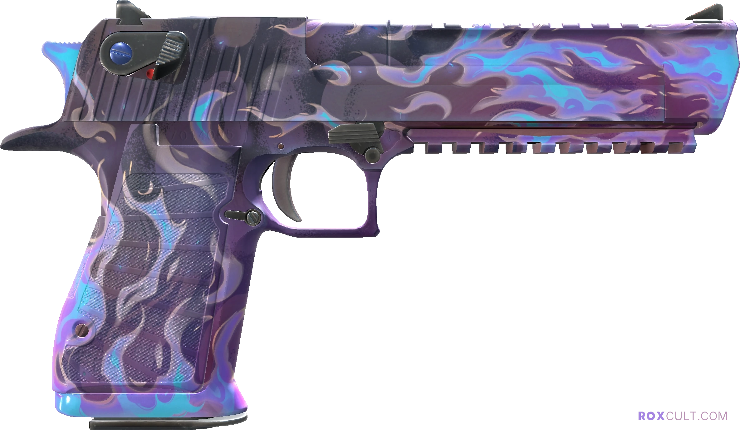 Desert Eagle | Firebreathing (Factory New) — rox (Holo) Antwerp 2022 craft, backside view