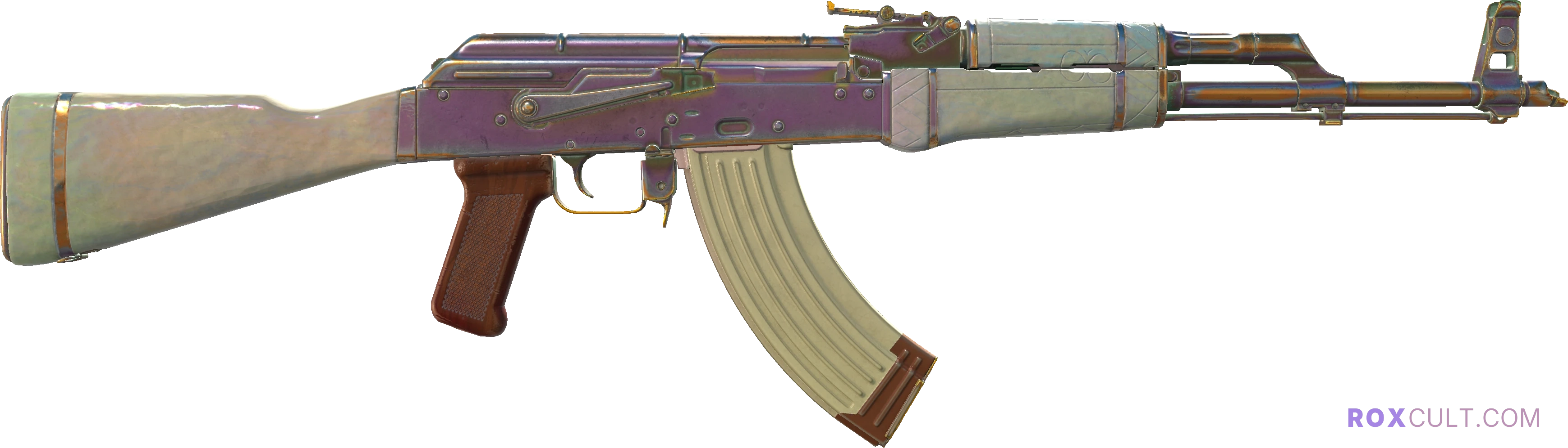 AK-47 | Aphrodite (Factory New) — rox (Holo) Antwerp 2022 craft, backside view